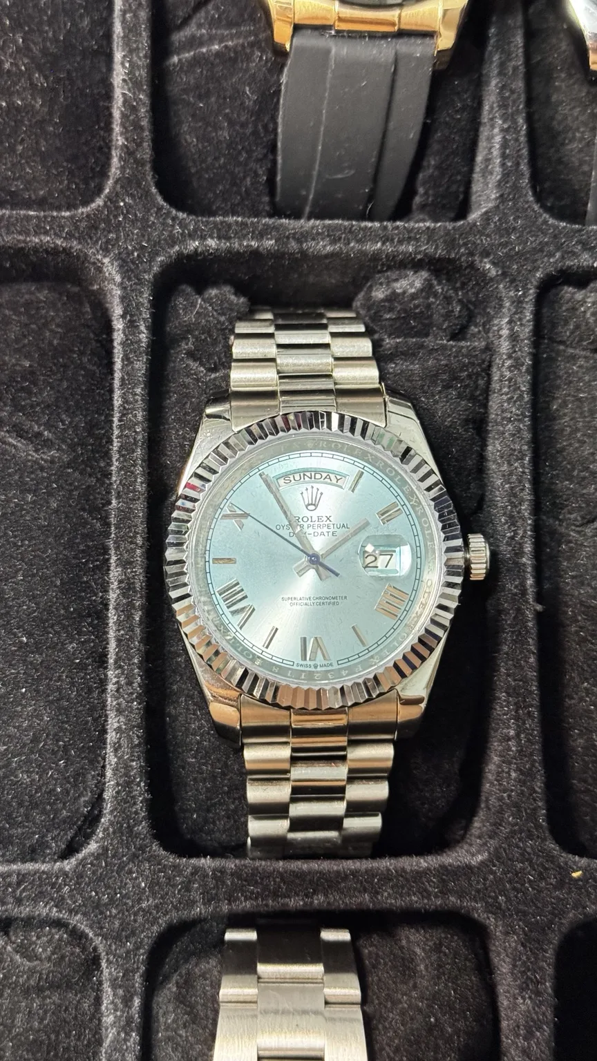 Rolex Day-Date 40mm – Azul Tiffany